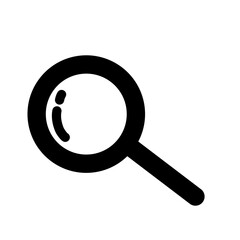 Magnifying glass vector icons