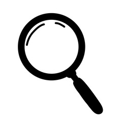 Magnifying glass vector icons