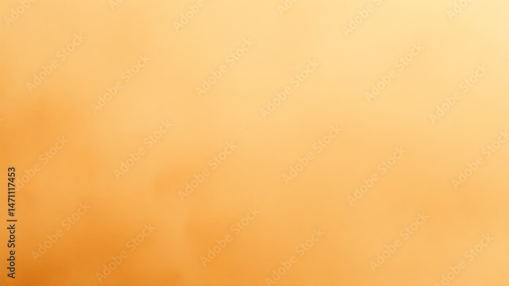 Poster gradient background in shades of warm orange ideal for abstract presentations and website design