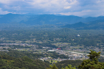 Fototapeta premium 飯田市の街並み（長野県飯田市）