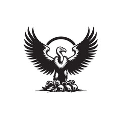 Vulture Silhouette Vector Set

Black and White Vulture Icons

Vulture Outline Illustration Collection