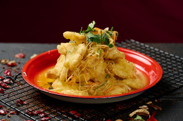 A Delicious Plate of Sweet and Sour Fish