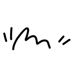 Obraz premium Line movement effect vector element