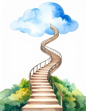 Escaliers, r&ecirc;ve, espoir