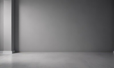 Elegant gray backdrop, soft light, subtle shadows , gray background,  photography