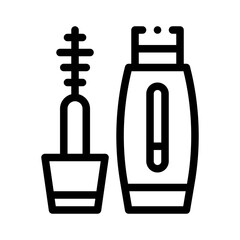 mascara line icon