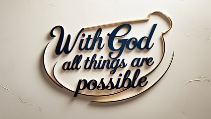 Beautiful Script Typography Thankful Gratefuf Blessed on Elegant Background