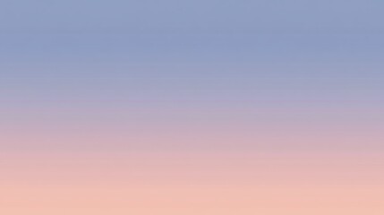 Fototapeta premium Subtle gradient transition of pastel colors in a soft sky.