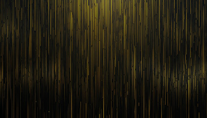 Black and yellow brushed metal background, 