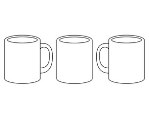 マグカップ　白