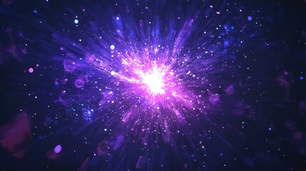 Fototapeta premium Cosmic explosion