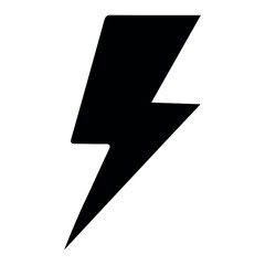 Lightning Bolt Icon.