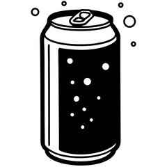 can of soda