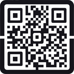 qr code vector illustration