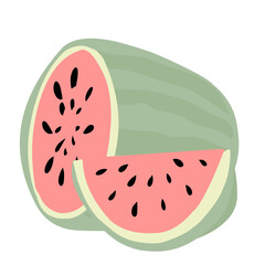 Watermelon Fruit illusrtation