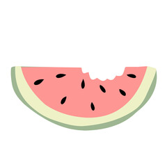 Watermelon Fruit illusrtation