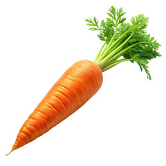 carrots isolated on white background