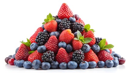 Obraz premium Assorted Berries Pile