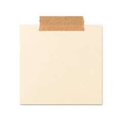 Sticky Note Isolated