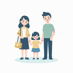 Obraz premium illustration of family togetherness