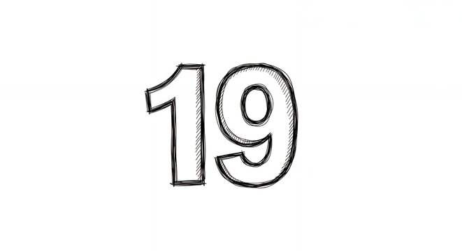 Número 19 Clipart 146,686 Number 19 Stock Photos, High Res Pictures,