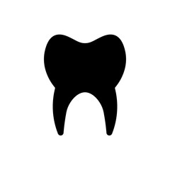 Tooth, Dentist, Hospital and medical care solid icon