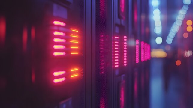 close up of a thermal imaging camera screen showing the temperature of electrical wires inside a panel, bright areas highlighting possible hot spots, technician reflection visible