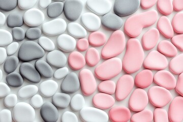 Abstract Pattern of Soft Stones