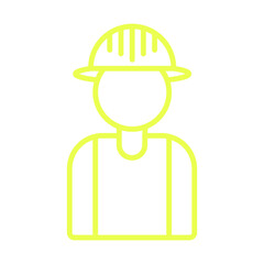 Construction Worker icon design
