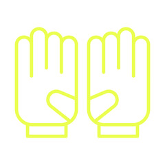 Safety Gloves icon design
