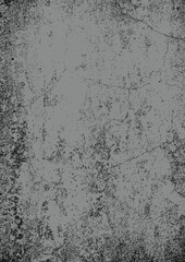 A vector graphic design of a grunge background captures an edgy, raw aesthetic characterized by textured, distressed, and imperfect elements. 
