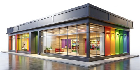 Shop Front Design, Store Exterior, Retail Space, Modern Store, Architectural Design, Commercial Building
