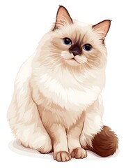 Gentle Giants The Magnificent Birman Cat A Breed Profile Exploring Their Distinctive Features Temperament and Care Requirements for Potential Owners Worldwide