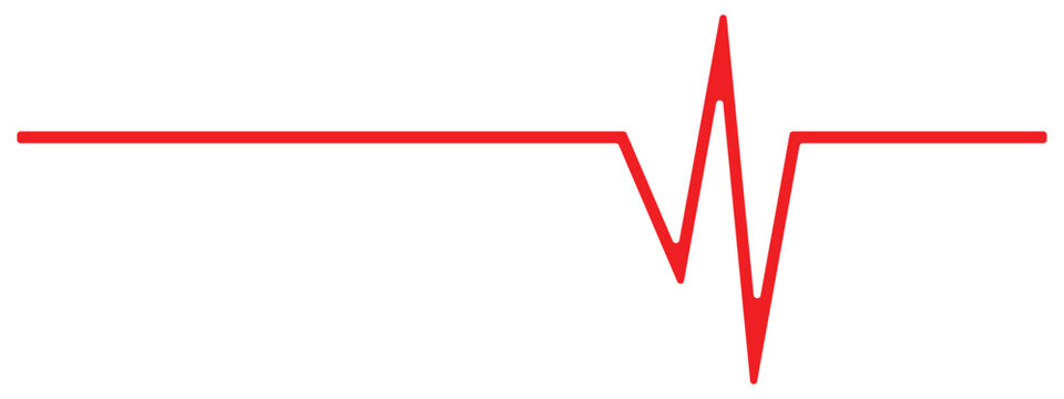 Life line icon vector. Heartbeat line icon. Medetsina sign. Cardiogram line icon, sign. Heart pulse silhouette, icon, symbol. Vector-eps 10
