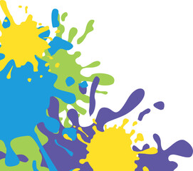 Paint Splash Corner