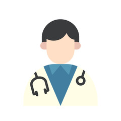 Doctor Hospital, Health and Medicine Icon set