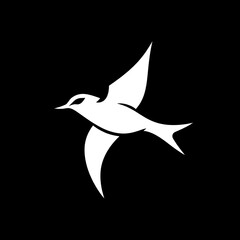 Naklejka premium vector illustration of a bird