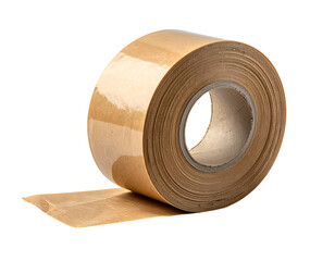 Unrolling Brown Paper Tape: A Transparent Background Resource