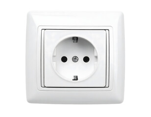 White Electrical Outlet, Power Socket, Plug, Installation Guide,  Transparent Background, Home Improvement