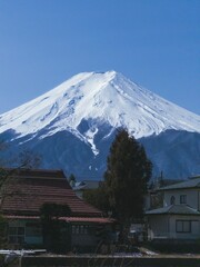 Mount Fuji in Winter Season 
