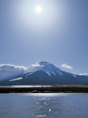 Mount Fuji in Winter Season 