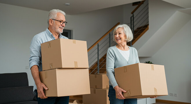 Senior Moving Tips for a Smooth Transition, Staying Active in Retirement, Downsizing Made Easy for Older Adults, How to Safely Lift Boxes as a Senior, Teamwork and Togetherness in Later Life
