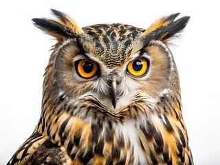 Fototapeta premium Eagle Owl Studio Photo - Wildlife Conservation