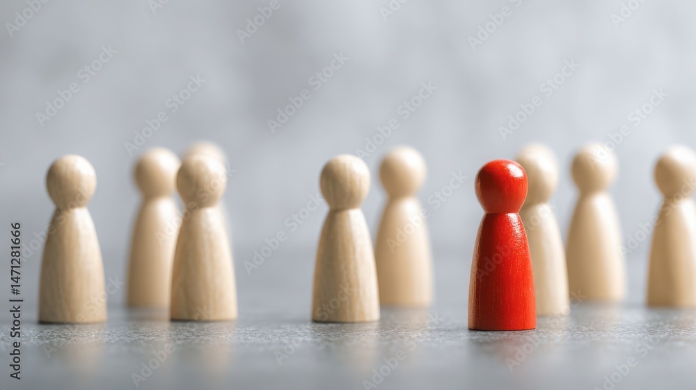 Poster professional marketing voice consistency checker icon concept for maintaining team cohesion in messa