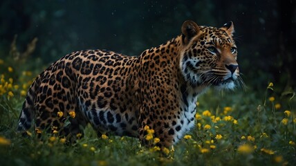 Obraz premium leopard in the zoo