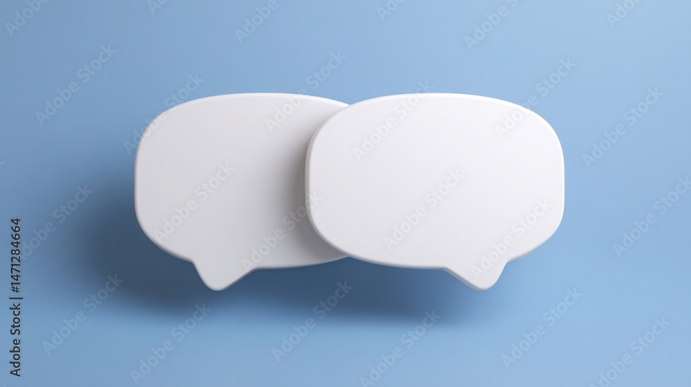 Poster advanced messaging tone calibrator icon concept for adjusting voice based on audience feedback and i