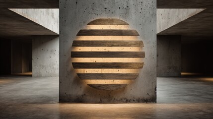 Minimalist mesh icon concept depicting quiet cohesion among layers in visual identity and strategy