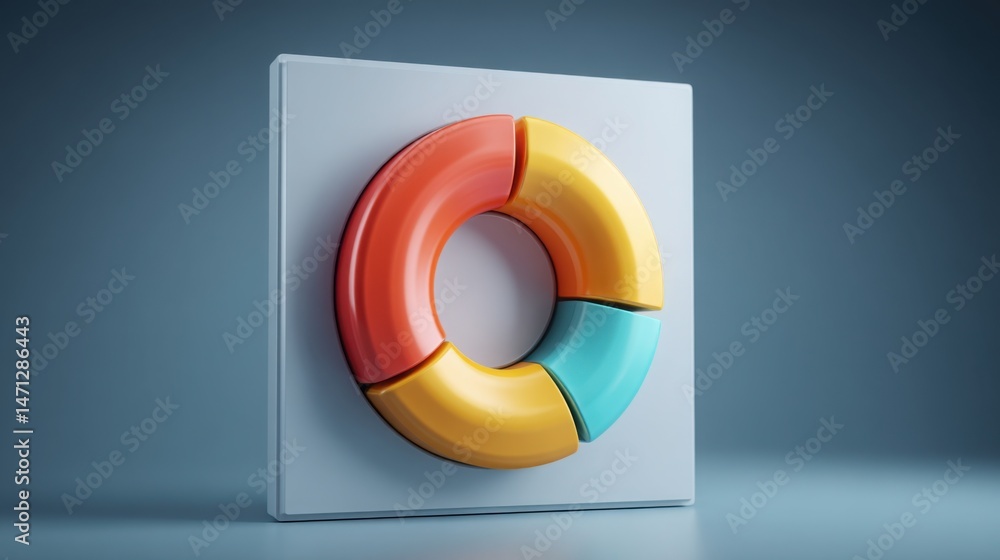 Poster minimal ai dashboard icon concept focused on providing insightful panels for enhanced data analysis 