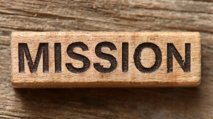 Mission statement enhancer icon concept aimed at clarifying purpose and direction for improved business communication