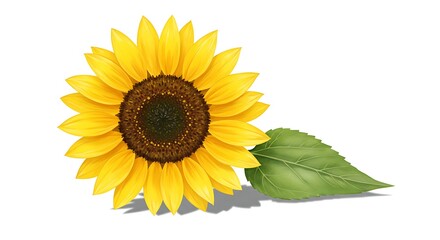 Fototapeta premium Watercolor illustration of flower. different type of watercolor illustration. flower for design